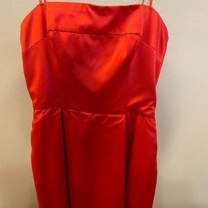 Jill Stuart size 4 red cocktail dress